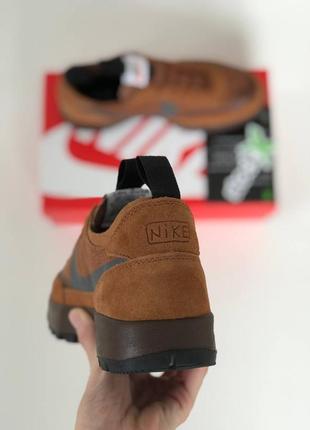 Кроссовки nike craft x tom shachs brown3 фото