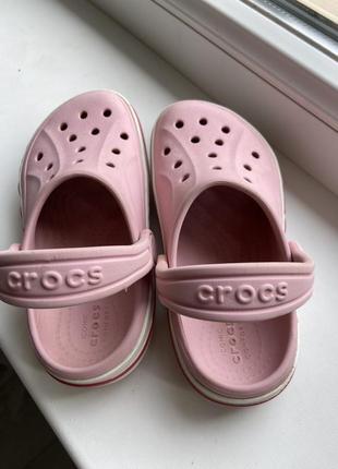 Розовые crocs c103 фото