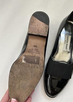 Италия натуральная кожа туфли балетки лоферы