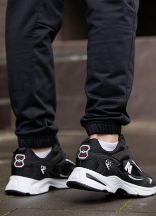 Кросівки new balance 725 black white7 фото