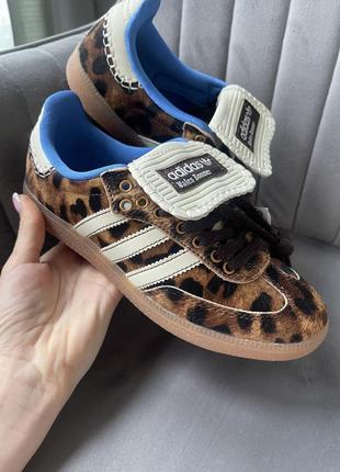 Adidas samba pony wales bonner leopard