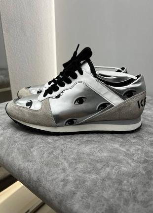 Кроссовки кеды kenzo кожаные 100%оригинал3 фото