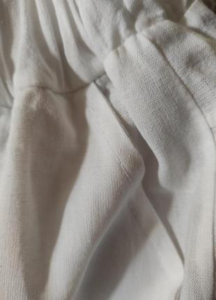 Белые шорты, 100% хлопок4 фото