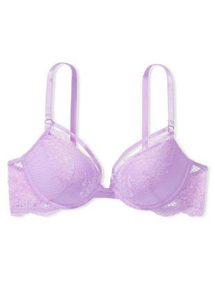 Бюстгальтер бузковий мереживний оригінал victoria’s secret