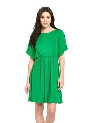 Sale! зеленое платье с интересной спинкой by very2 фото