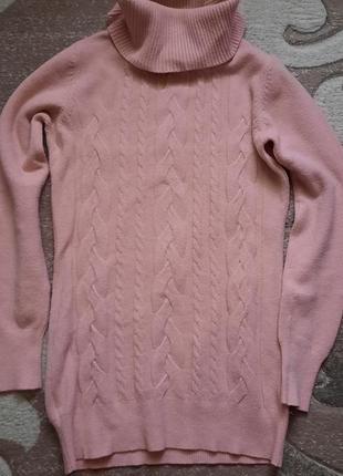 Платье, платье вязаное, туника свитер длинный