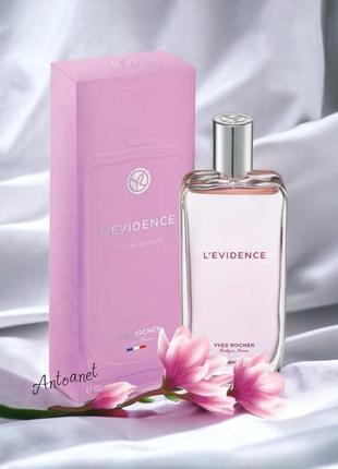 Yves rocher, парфюмированная вода l`evidence, левиденс,  ив роше