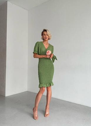 N 706 сукня з натурального літнього дихаючего льону, яка відмінно сідає на будь-яку фігуру за рахуно5 фото