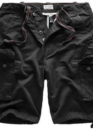 Шорты surplus vintage shorts black (s)