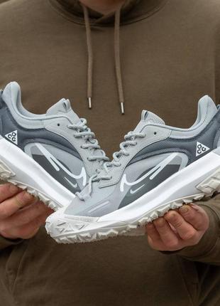 Nike acg mountain fly low grey4 фото