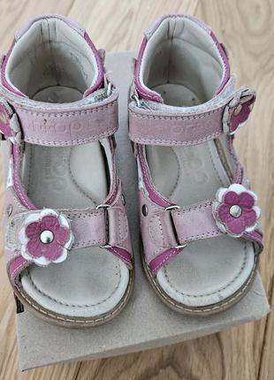 Босоножки ortop 14,5 см 23 размер кожаные