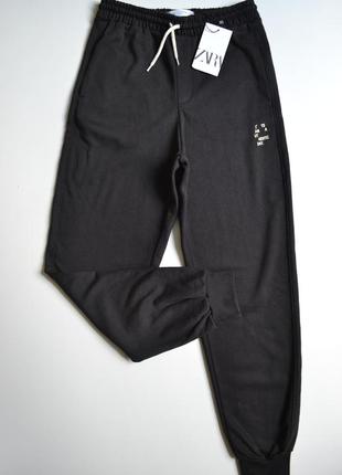 Спортивные штаны джоггеры для парней подростков от zara6 фото