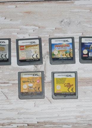 Фирменный картридж к приставке нинтендо электронная игра консоль nintendo ds the simpsons wall-e star