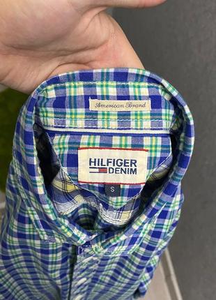 Картата сорочка від бренда tommy hilfiger5 фото