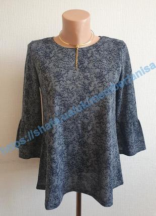 Блузка в цветочный принт gina