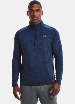 Кофта (лонгслів) under armour tech 2.0 heat gear 1/2 zip