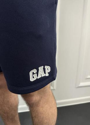 Мужские шорты &lt;unk&gt; шорты gap tapestry navy (с флисом)4 фото