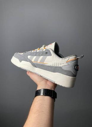 Кроссовки adidas adi 2000 grey orange ⚡️6 фото