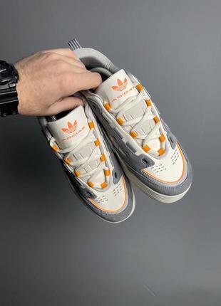 Кроссовки adidas adi 2000 grey orange ⚡️4 фото