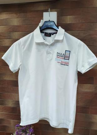 Мужская футболка поло paul & shark vintage (l)