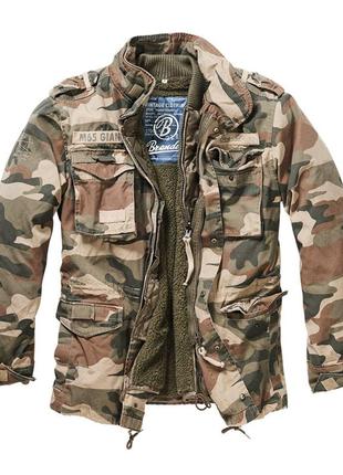 Куртка brandit m-65 giant lt woodland (s)