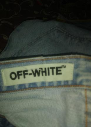 Levi's. off-white. патриотические реп джинсы4 фото