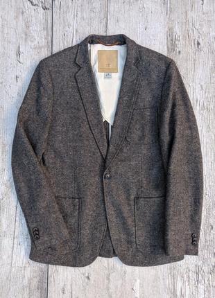 Scotch & soda пиджак блейзер шерсть massimo dutti hackett slippers harris tweed boggi hugo boss zegna