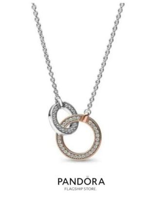 Цепочка чокер серебро silver_pandora original