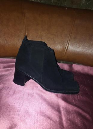 Чоботи замшеві черевики, ботильйони черевики