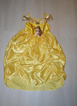 Карнавальное платье белль, принцесса и чудовище