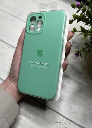 Чехол на iphone 12 pro max о квадратных бортах чехол на айфон silicone case full camera на apple