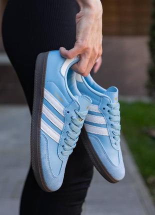 Adidas samba argentina blue8 фото