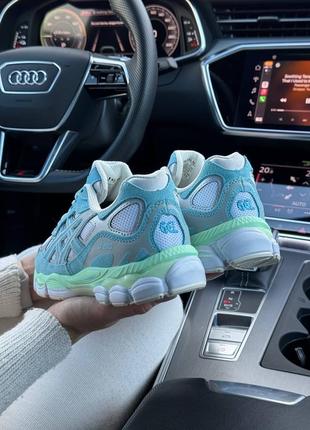 Женские кроссовки asics gel - nyc blue mint8 фото