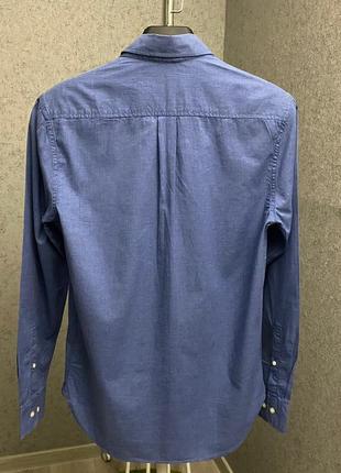 Голубая рубашка от бренда lacky brand4 фото