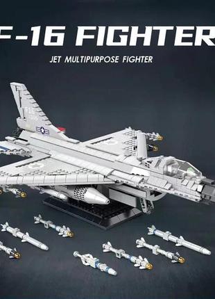 Конструктор lego модель истребитель f-16 , детский конструктор лего 1427 деталей, коллекционный набор5 фото