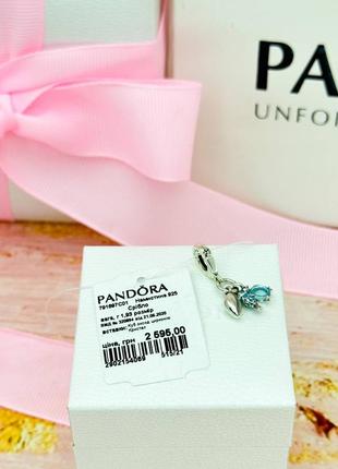 Срібна намистина-підвіска pandora  «океанські істоти»2 фото