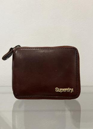 Кошелек кожаный superdry1 фото