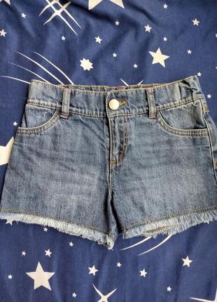 Шорты джинс девочка 6-7 лет