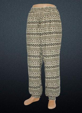 Шифонові штани / джоггери для пишних форм