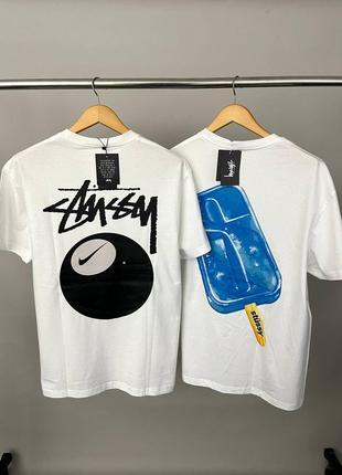 Футболка stussy x nike1 фото