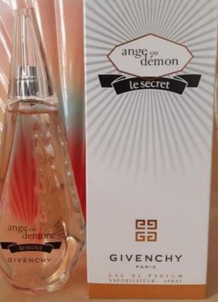 Парфюмированная вода givenchy ange ou demon le secret ангел и демон 100 мл