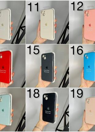 Чехол на iphone 15 плюс plus о квадратных бортах чехол на айфон silicone case full camera на apple2 фото