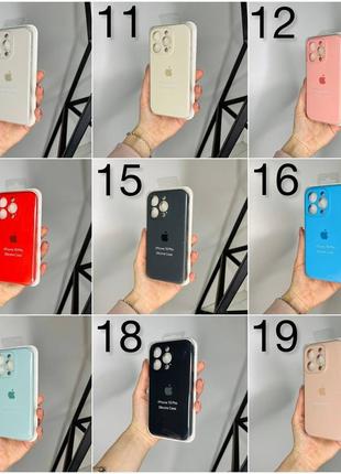 Чехол на iphone 15 pro об квадратных бортах чехол на айфон silicone case full camera на apple2 фото