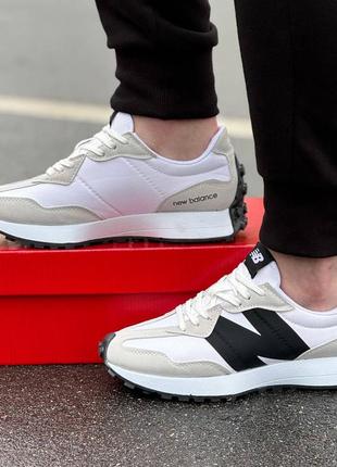 Кроссовки new balance 327 grey-white4 фото