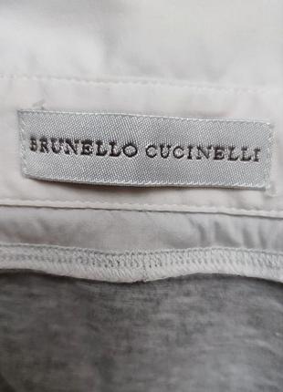 Brunello cuccinelli лонгслив с рубашкой обманкой /6528/4 фото