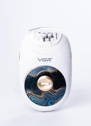 Эпилятор женский vgr v-706 аккумуляторный4 фото
