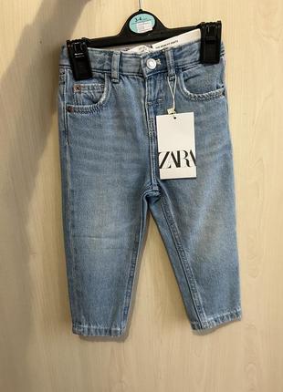 Новые джинсы мом zara