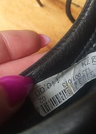 Новые кожаные туфли ботинки camel active gore-tex 8