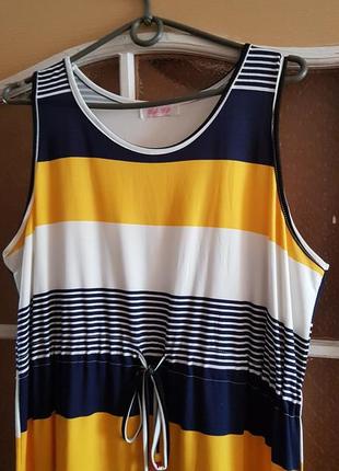 Яскраве літнє плаття. 4