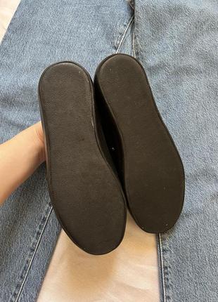 Женские легкие черные кеды ellesse с кожаными вставками7 фото